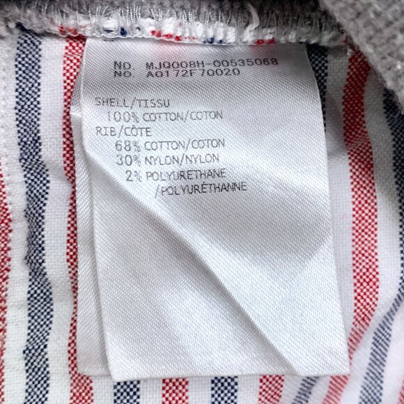 THOM BROWNE New York Gray Cotton Jogger Sweatpants With Four Bar Stripe Detail M - Picture 3 of 7